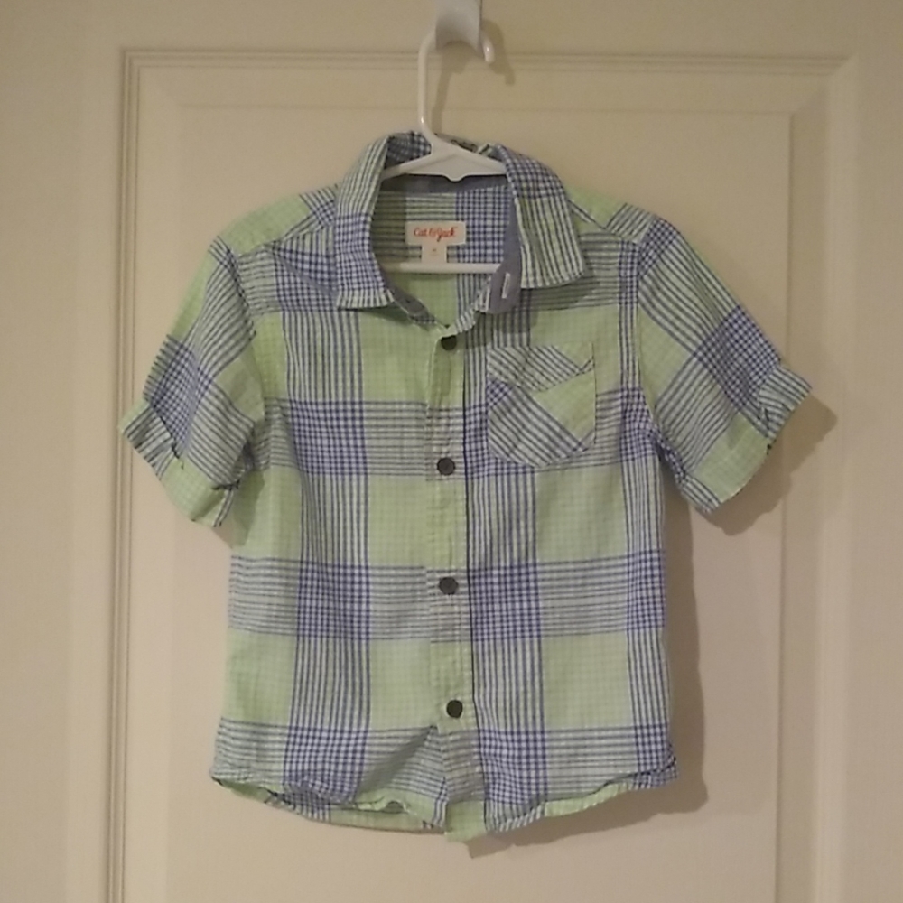 Cat & Jack short sleeve button up